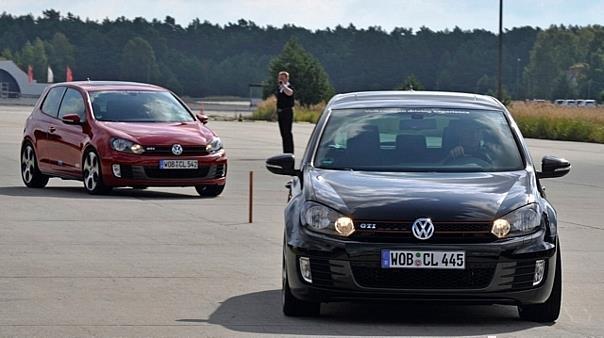 Volkswagen bietet Sicherheitstraining mit neuem Golf GTI. Foto: Auto-Reporter/Volkswagen